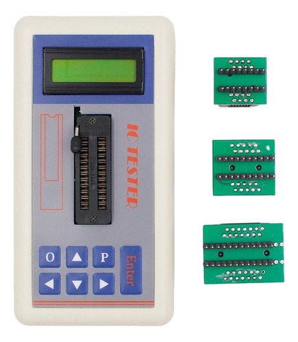 Probador De Circuitos Integrados Ic Tester Con Enchufes Inte