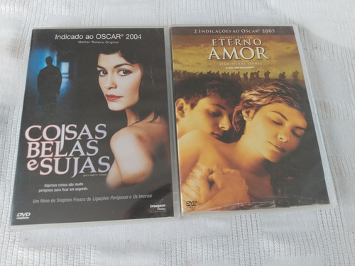 2 Dvd Eterno Amor+ Coisas Belas Sujas Audrey Tautou Original