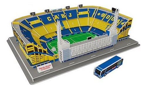3d Stereo Puzzle Modelo Arquitectónico Del Estadio Azteca A