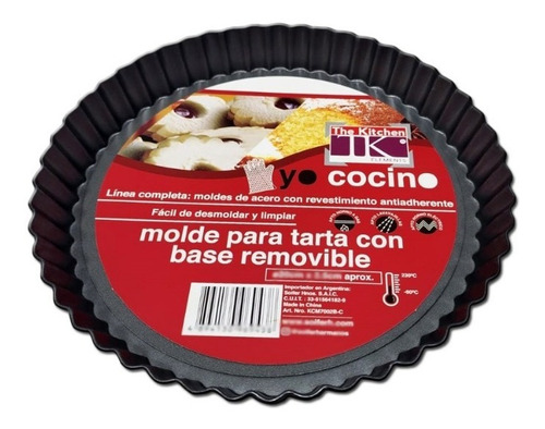 Molde Tarta Antiadherente 26cm Desmontable Pettish Online Cg