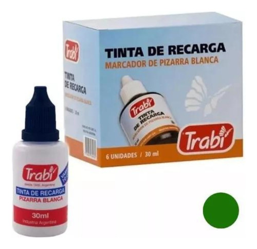 Tinta De Recarga Marcador Pizarra Blanca X6