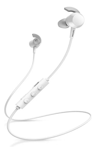 Audífonos Bluetooth In Ear Philips Tae4205 Bass, Blanco