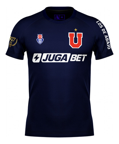 Camiseta Dry Fit Per - Nombre Y Número Universidad De Chile