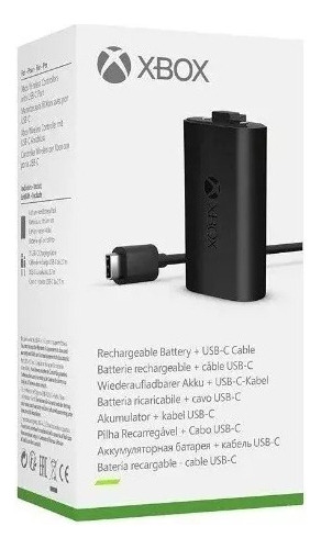 Bateria Recargable Joystick X Box One Y Serie X Zona Norte Color Negro