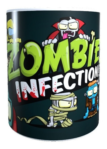 Taza - Tazón Diseño Zombie Infection 320 Cc