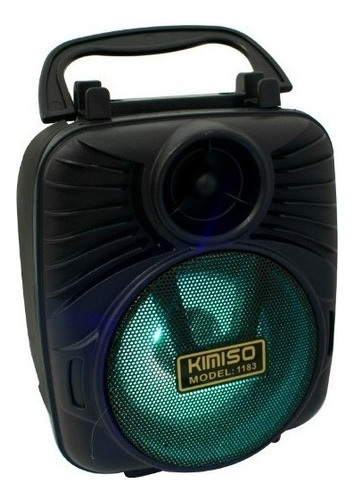 Bocina Kimiso Kms-1183 Bluetooth 3 Pulgadas Led Usb Radio Fm