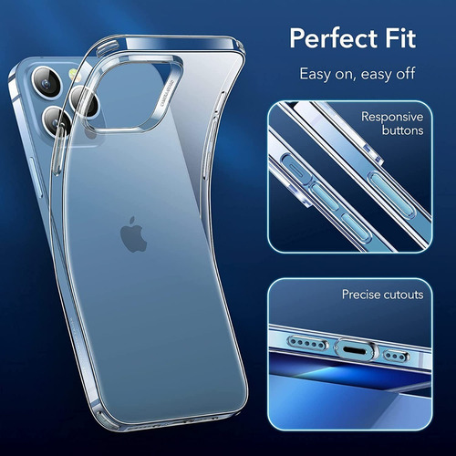 Imagen 7 de 10 de Case Esr Slim Project Zero iPhone 13 Pro Max Clear