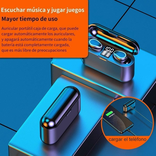 Imagen 2 de 6 de Audifonos Inalambricos Tws Para iPhone Samsung Xiaomi Huawei