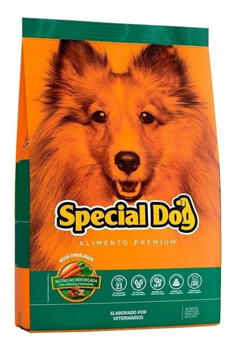Special Dog Vegetais Adultos 1 Kg - Cachorros Todos Tamanhos