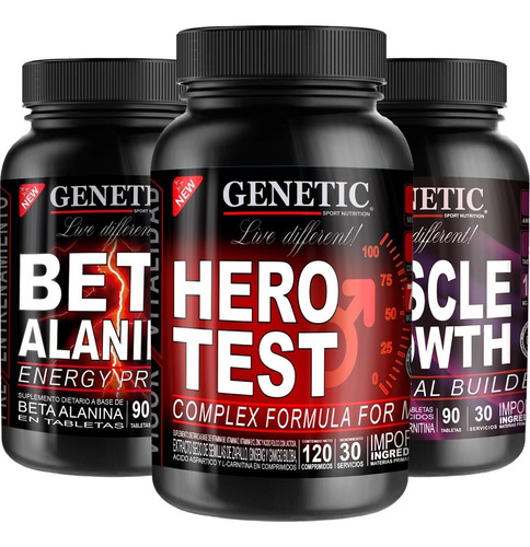 Anabol 3 Hero Test Libido Beta Alanina Muscle Growth Genetic