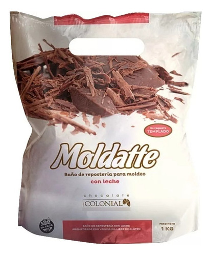 Chocolate Moldatte Leche Colonial. Sin Tacc