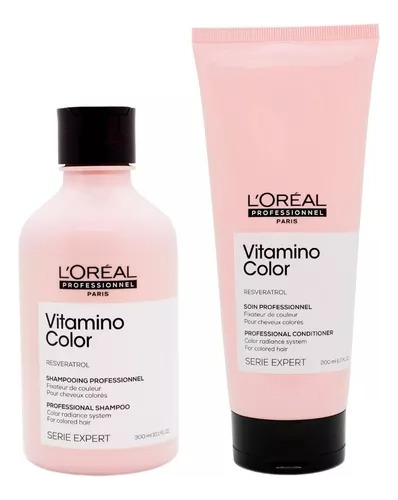 Loreal Vitamino Color Kit Shampoo + Acondicionador Chico