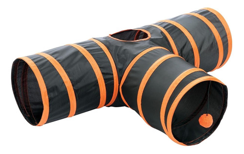 Kitty Fun Tunnel; Collapsibleportable 3way Cat Tunnel Con Bo