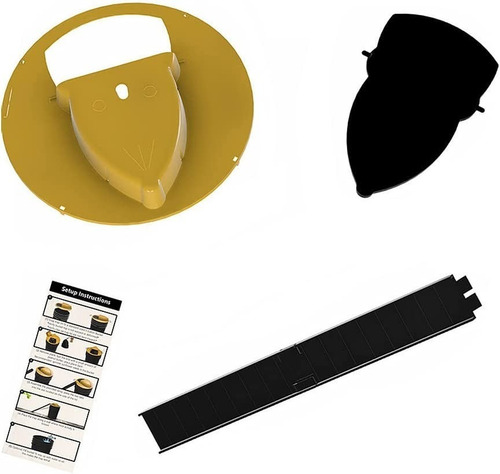 Trampa Para Roedores Interior E Exterior Balde Escala Simple