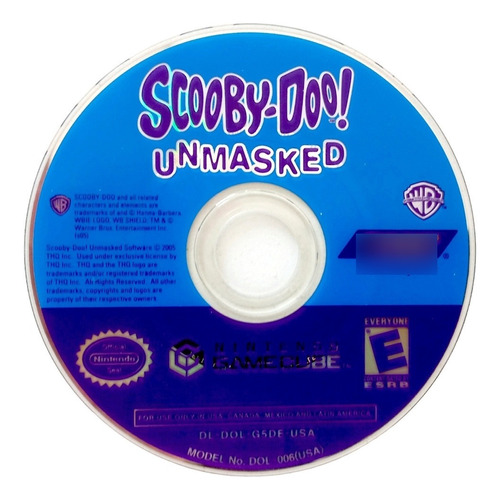 Scooby Doo Unmasked Nintendo Game Cube  (Reacondicionado)