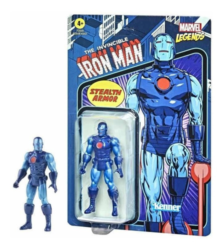 Stealth Armor Iron Man - Marvel Legends Kenner 