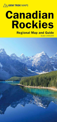 Libro: Canadian Rockies Map