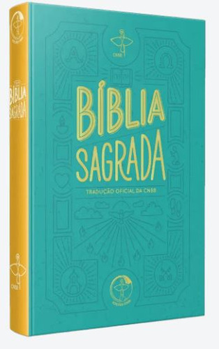 Livro Bíblia Sagrada Tradução Oficial Da Cnbb - Verde - Jovem, De .... Editora Edições Cnbb Biblia, Capa Mole, Edição 1 Em Português, 2022