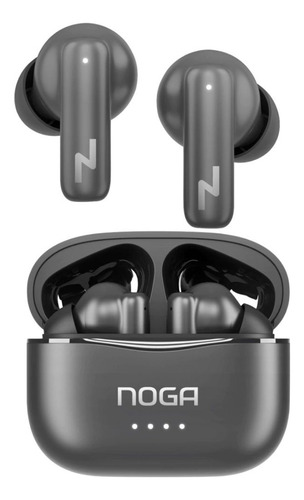 Auriculares Noga Btwins44 Inalámbricos Bluetooth 5.4 Negros Color Negro