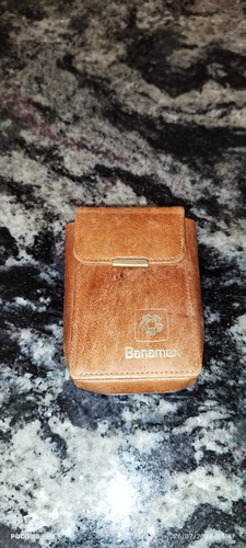 Monedero De Banamex De Piel De Los 80s Audiomatico (Usado)