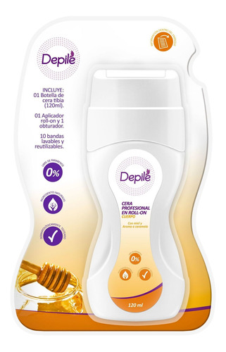 Depile Cera Roll On Blister X 120ml