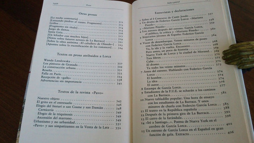Imagen 9 de 10 de Prosa - Federico García Lorca Obras Completas 3