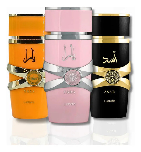 Perfume Lattafa Perfumes Yara, Yara Tous, & Asad Edp 100ml