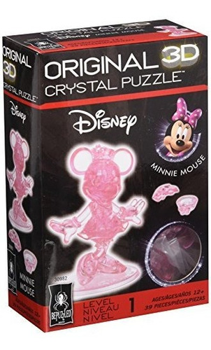 Rompecabezas 3d De Cristal Minnie Mouse