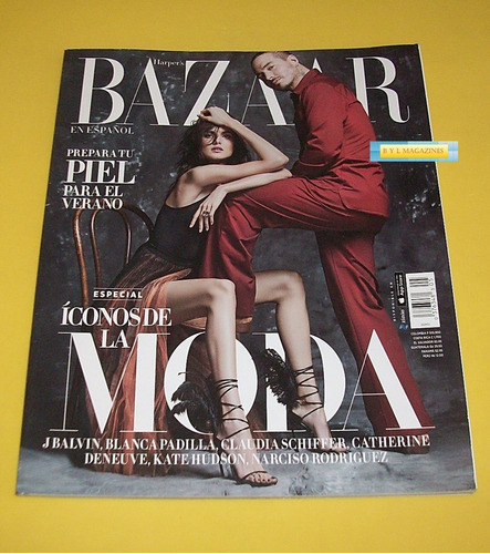 J Balvin Blanca Padilla Revista Harpers Bazaar México 2018