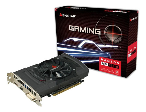 Tarjeta De Video Biostar Radeon Rx550 4gb Ddr5 Hdmi Vga N Nx