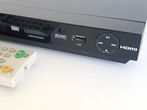 Reproductor Dvd Grundig Control Hdmi Usb Lector Tarjeta Sd