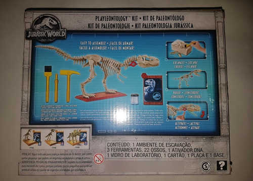 T Rex Kit Paleontologia Jurassic World Tiranosaurio Pregunta