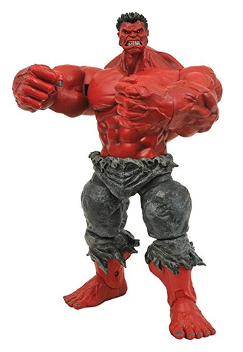 Figura Marvel Seleccionar Red Hulk Acción