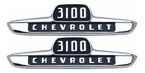 Emblema De Cofre 3100 Chevrolet Pick Up 1955 1st