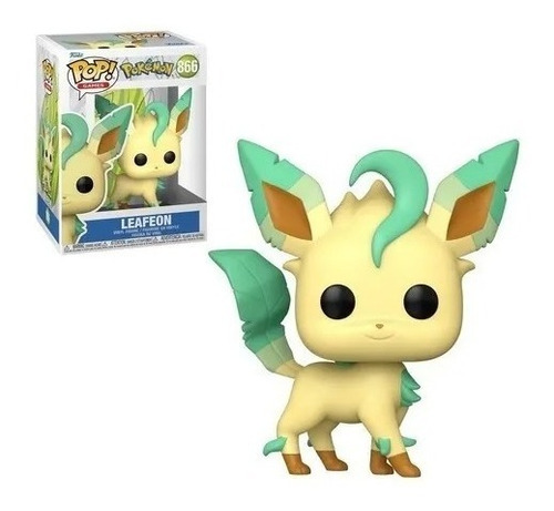 Funko Pop Figura Leafeon Pokemon Games 866 Original Colec Ed