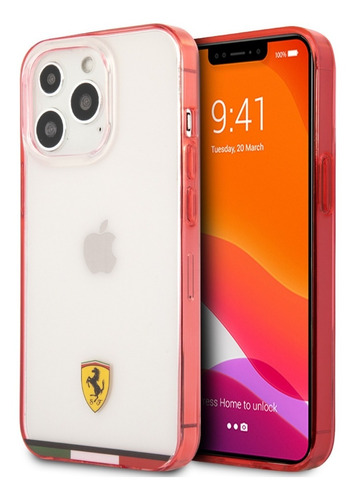 Funda Case Ferrari Trans Italia Compatible iPhone 13 Pro Max