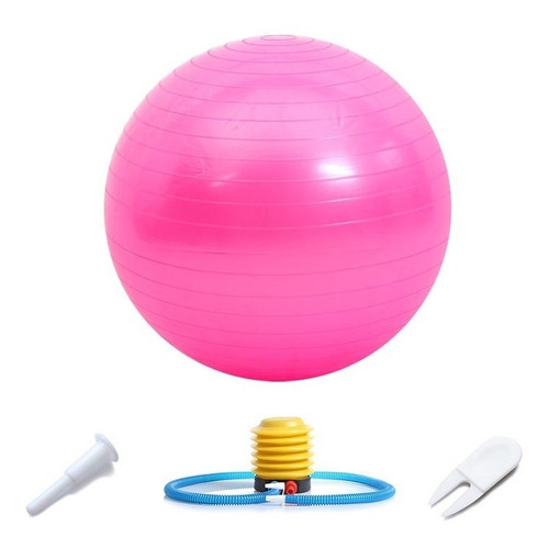 Pelota Yoga-pilates-fitness 65 Cm De Diametro Incluye Bomba