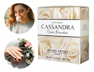 Perfume Frances Mujer Jeanne Arthes Rosas Blancas