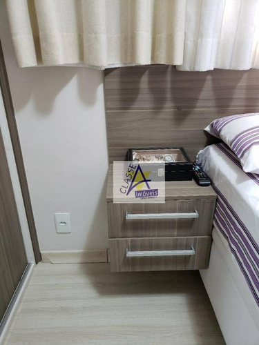 Apartamento À Venda, 49 M² Por R$ 275.000,00 - Parque São Vicente - Mauá/sp - Ap0450