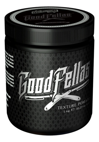 Goodfellas Pomada De Cabello Texture Mate Fijación Fuerte 1k