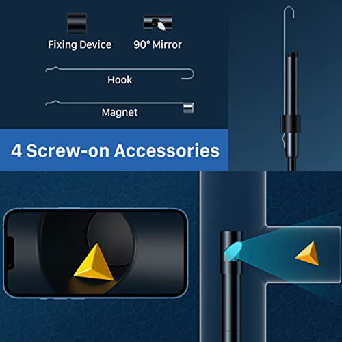 Endoscópio Usb C Endoscópio Para Telefone Android Otg De 7 M