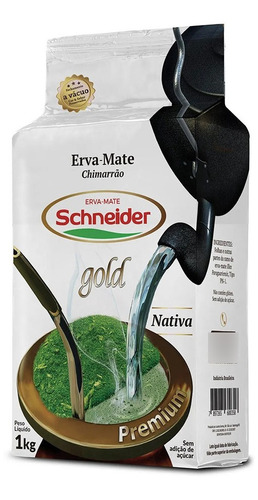 Erva Mate Schneider Gold Premium Nativa 12kg