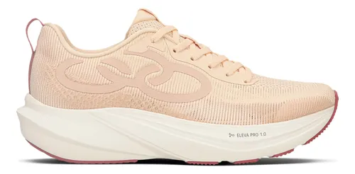 Tênis Olympikus Feminino Swift 6 Corrida Confortável Leve Laranja-claro Geométrico 39 Br