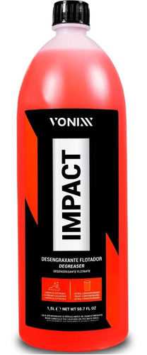 Impact Pre Lavagem 1,5l Limpa Motor E Caixa De Roda Vonixx