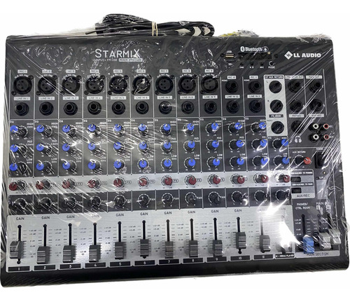 Mesa Som 12 Canais Xms1202d Ll Audio Console Novo Bluetooth