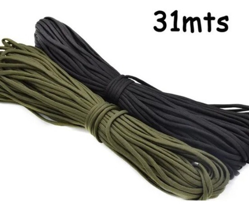 . Paracord 31 Metros 550 Lbs Cuerda Supervivencia Pulseras