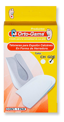 Talonera Espolón Calcánero Orto-gama Herradura Unisex