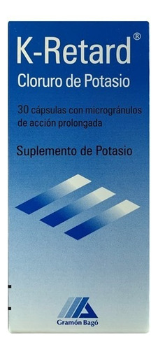 K Retard® X 30 Cápsulas - Suplemento De Potasio