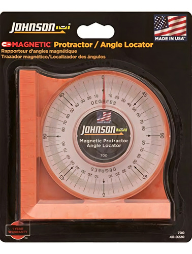 Johnson Level & Tool Y Tool 700 Localizador De Ángulo