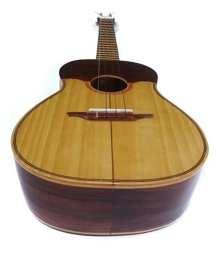 Instrumento Musical Cuatro Venezolano Profesional Caoba